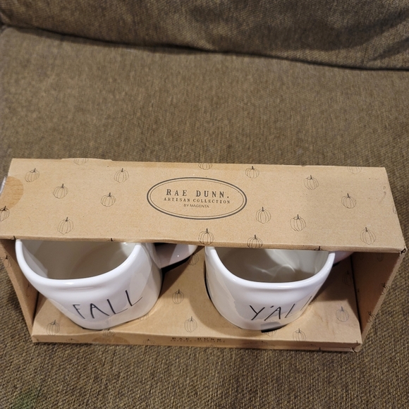 NWT Rae Dunn "Fall Y'all" Mug Set - Picture 2 of 2